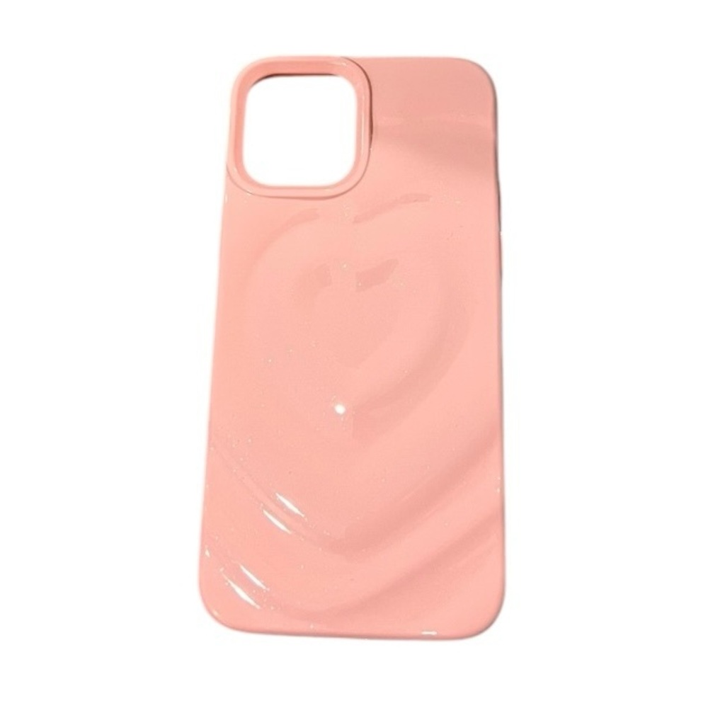 Pink Heart Pattern Phone Case - Picture 6 of 7